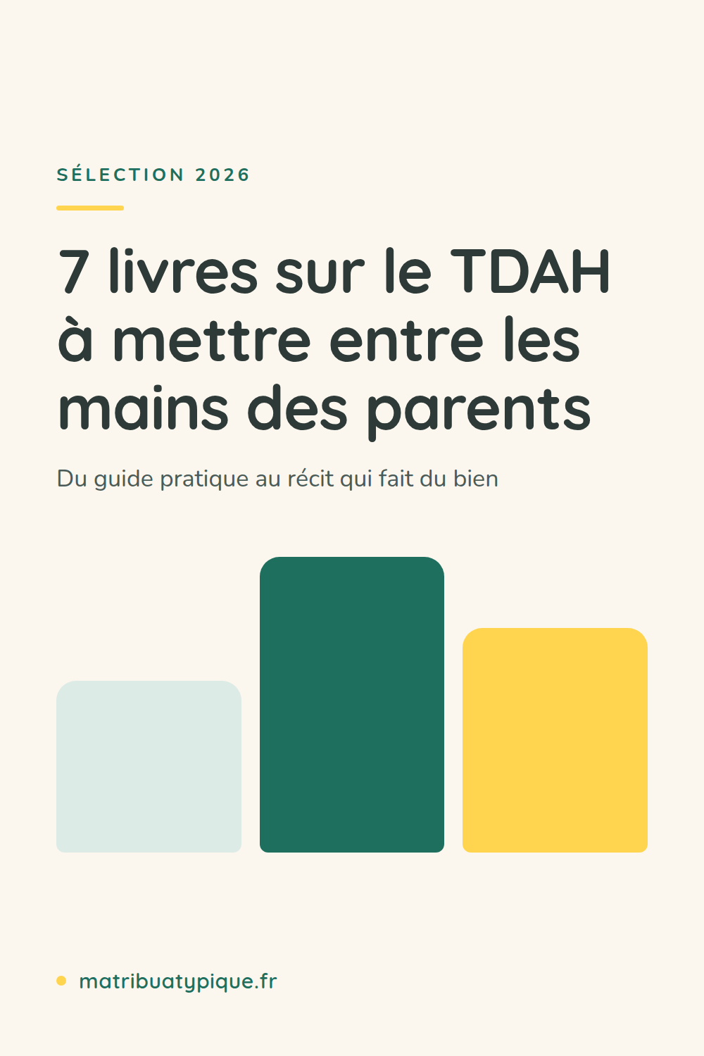 Épingle Ma Tribu Atypique : 7 livres sur le TDAH à mettre entre les mains des parents, du guide pratique au récit qui fait du bien